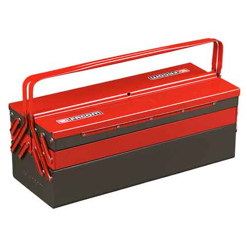 SAM-590-PBV  5-tray metal tool box - Storage